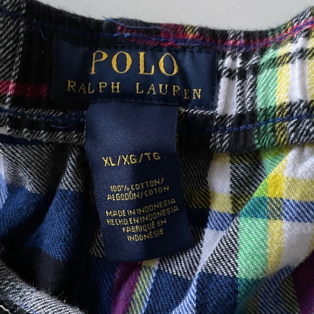 Polo Ralph Lauren Lounge Pants Plaid Flannel